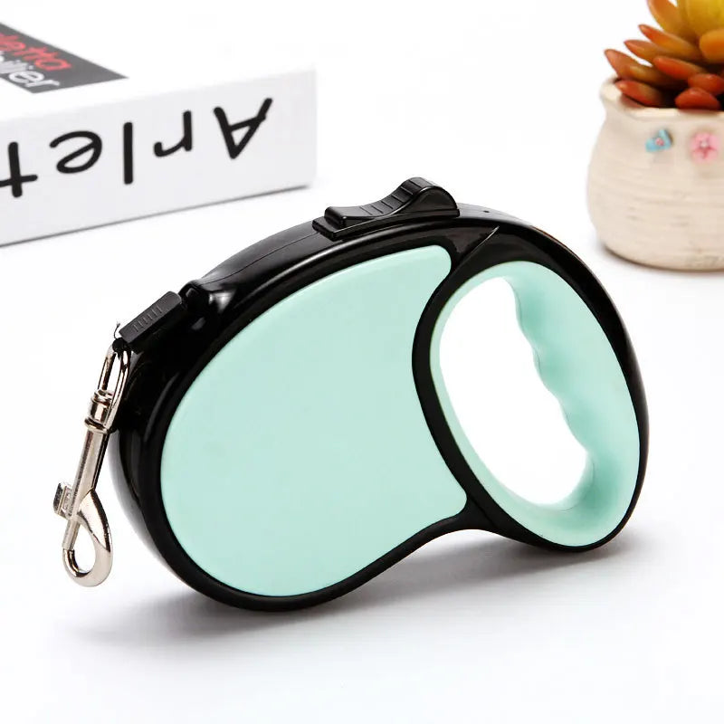 Laisse Rétractable Automatique – Pour Chiens Petits, Moyens et Grands