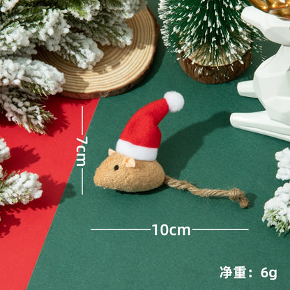 Jouets Interactifs pour Chats : Souris à l’Herbe à Chat, Fun Garanti