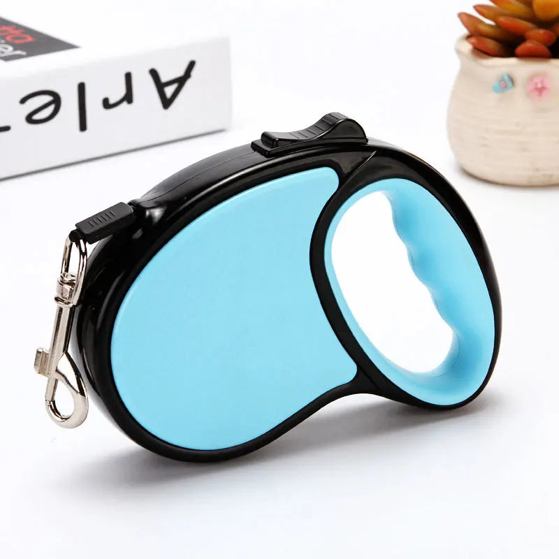 Laisse Rétractable Automatique – Pour Chiens Petits, Moyens et Grands