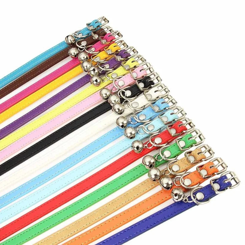 Collier Confort en Cuir Synthétique – Pour Chiens, Chats & Chiots