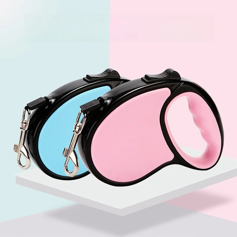 Laisse Rétractable Automatique – Pour Chiens Petits, Moyens et Grands