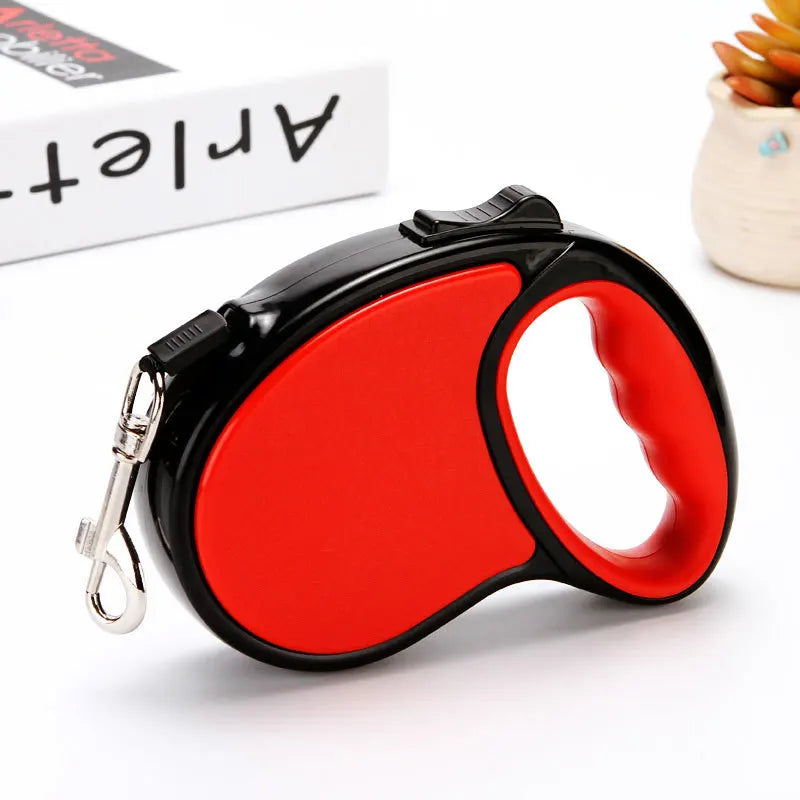 Laisse Rétractable Automatique – Pour Chiens Petits, Moyens et Grands