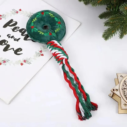 Jouets de Noël pour Chiens – Peluches, Cordes et Jouets à Mâcher