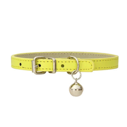 Collier Confort en Cuir Synthétique – Pour Chiens, Chats & Chiots
