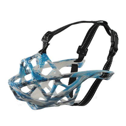 Muselière pour chien – Ajustable pour petits, moyens et grands chiens | Panier robuste pour toilettage et sécurité