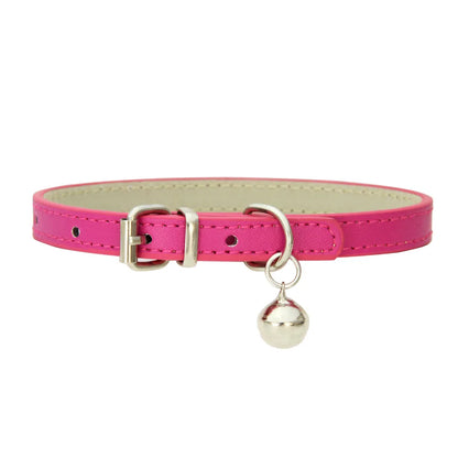 Collier Confort en Cuir Synthétique – Pour Chiens, Chats & Chiots