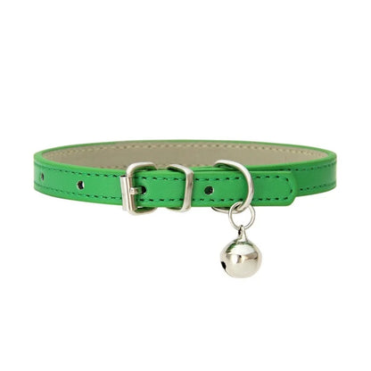 Collier Confort en Cuir Synthétique – Pour Chiens, Chats & Chiots