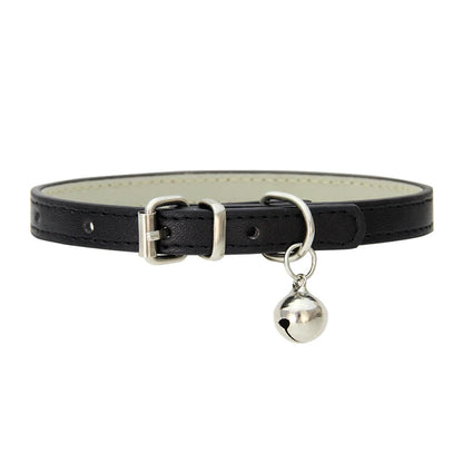 Collier Confort en Cuir Synthétique – Pour Chiens, Chats & Chiots