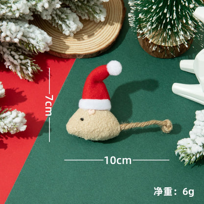 Jouets Interactifs pour Chats : Souris à l’Herbe à Chat, Fun Garanti