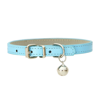 Collier Confort en Cuir Synthétique – Pour Chiens, Chats & Chiots