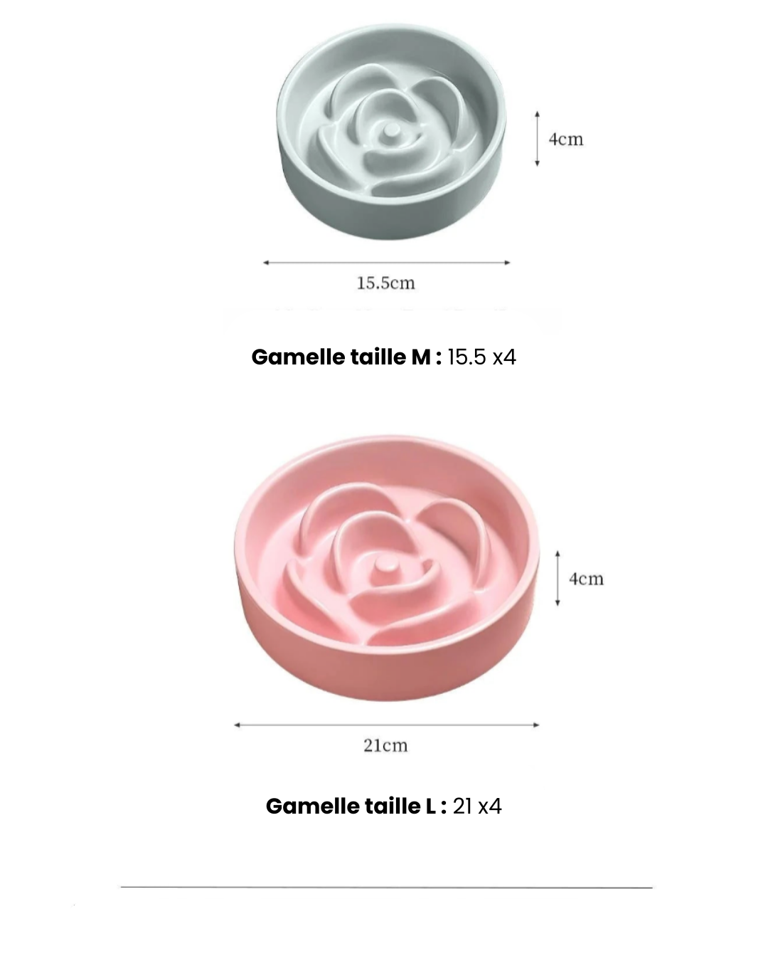 Gamelle anti-glouton pour chat – Stabilité et repas sans stress